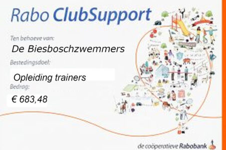 Cheque Rabobank CluSupport 2024